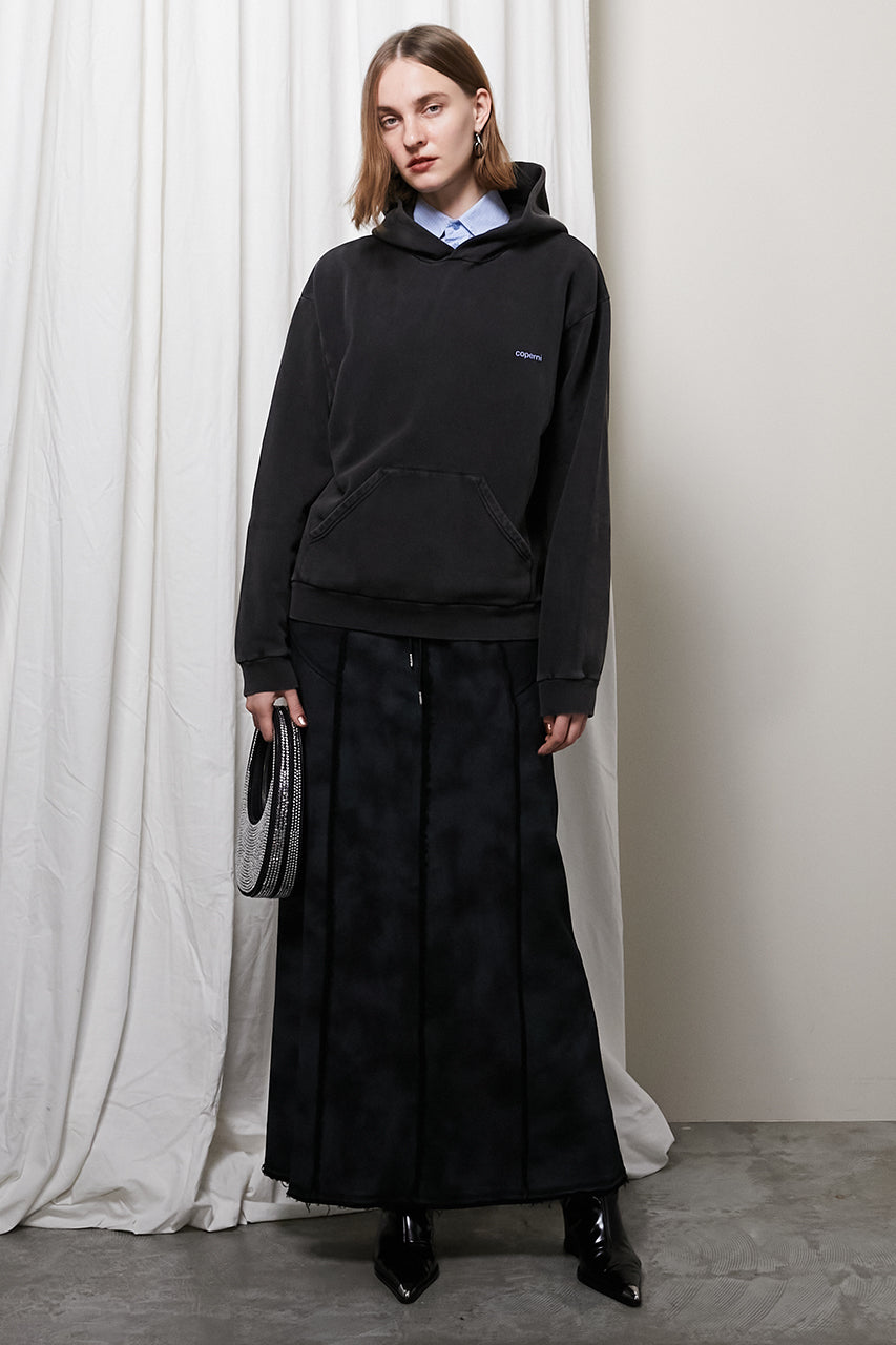 【24WINTER PRE ORDER】Outseam Sweatshirt Maxi Skirt