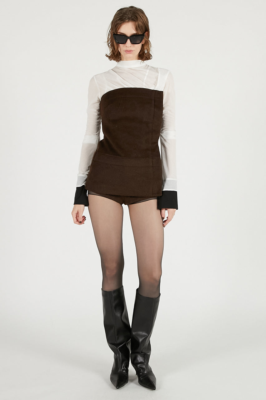 Puppy Shorts Brown