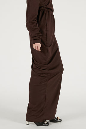 Wool Slouchy Skirt - 2025 WINTER