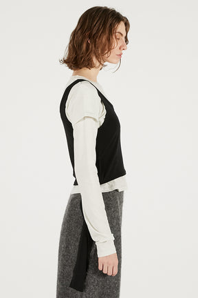 Layered Long Sleeve T-Shirt