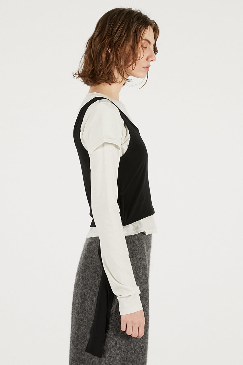 Layered Long Sleeve T-Shirt