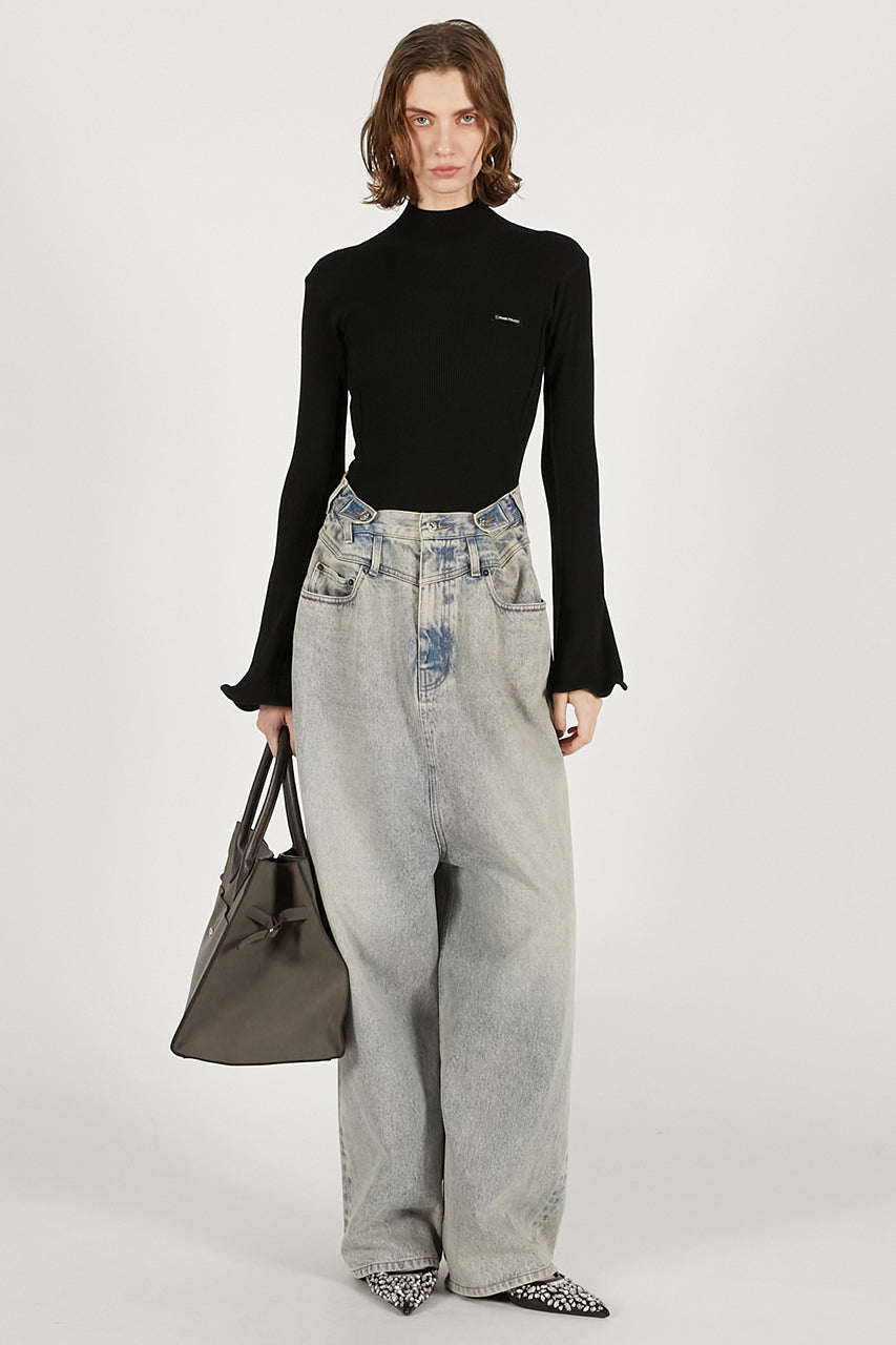 Low Crotch Loose Denim