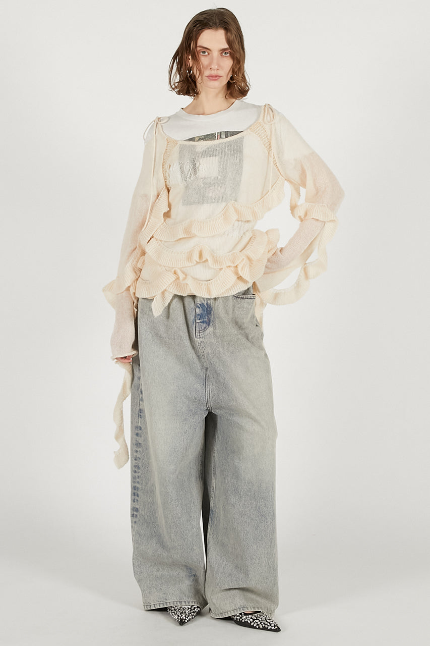 Low Crotch Loose Denim