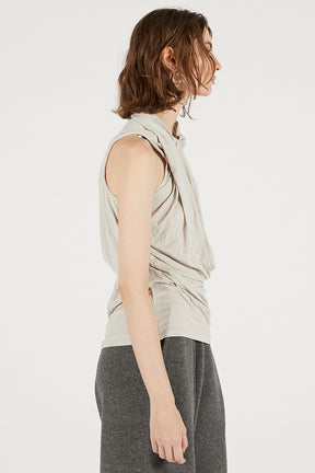 Sleeveless Dalters Top Stone