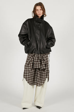Hoodie Check Shirt