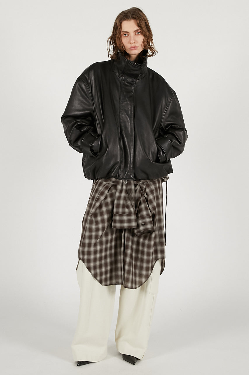 Hoodie Check Shirt