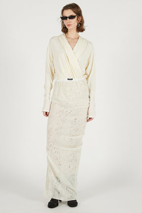 Wool Slouchy Skirt - 2025 WINTER