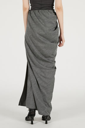 Wool Slouchy Skirt - 2025 WINTER