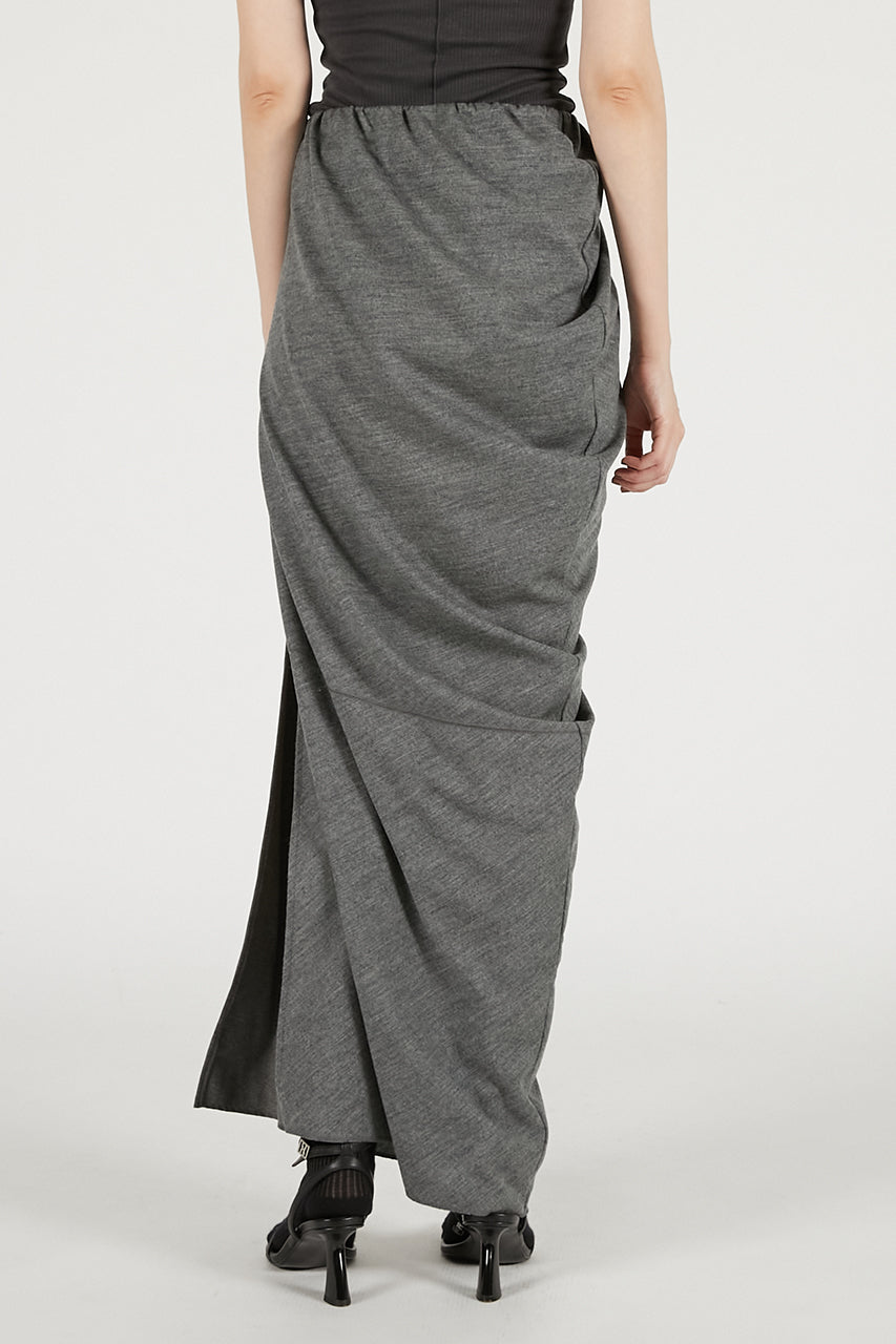 Wool Slouchy Skirt - 2025 WINTER