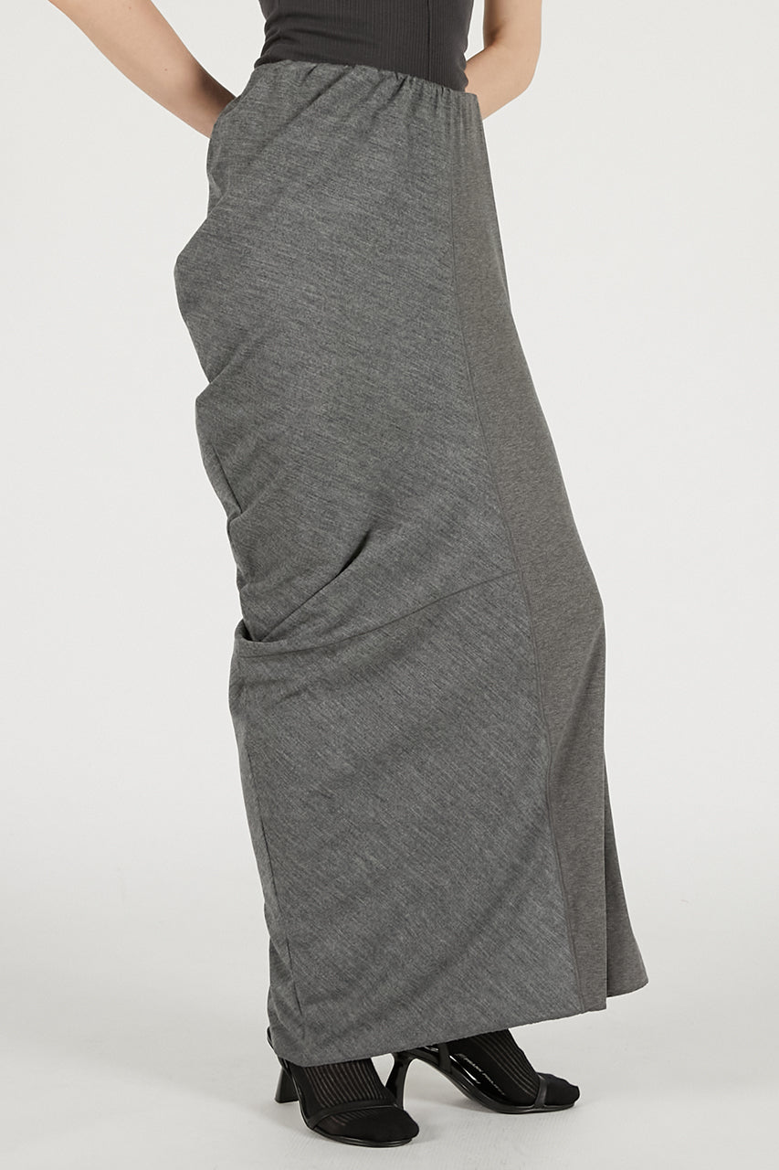 Wool Slouchy Skirt - 2025 WINTER