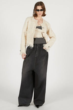 Tweed Knit Cardigan