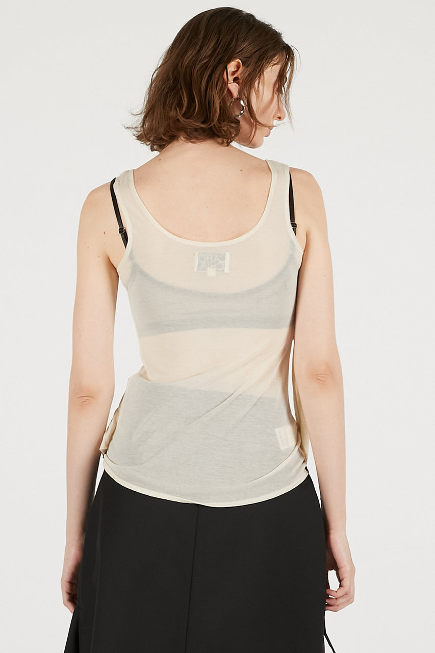 Aphora Sheer Nude Top