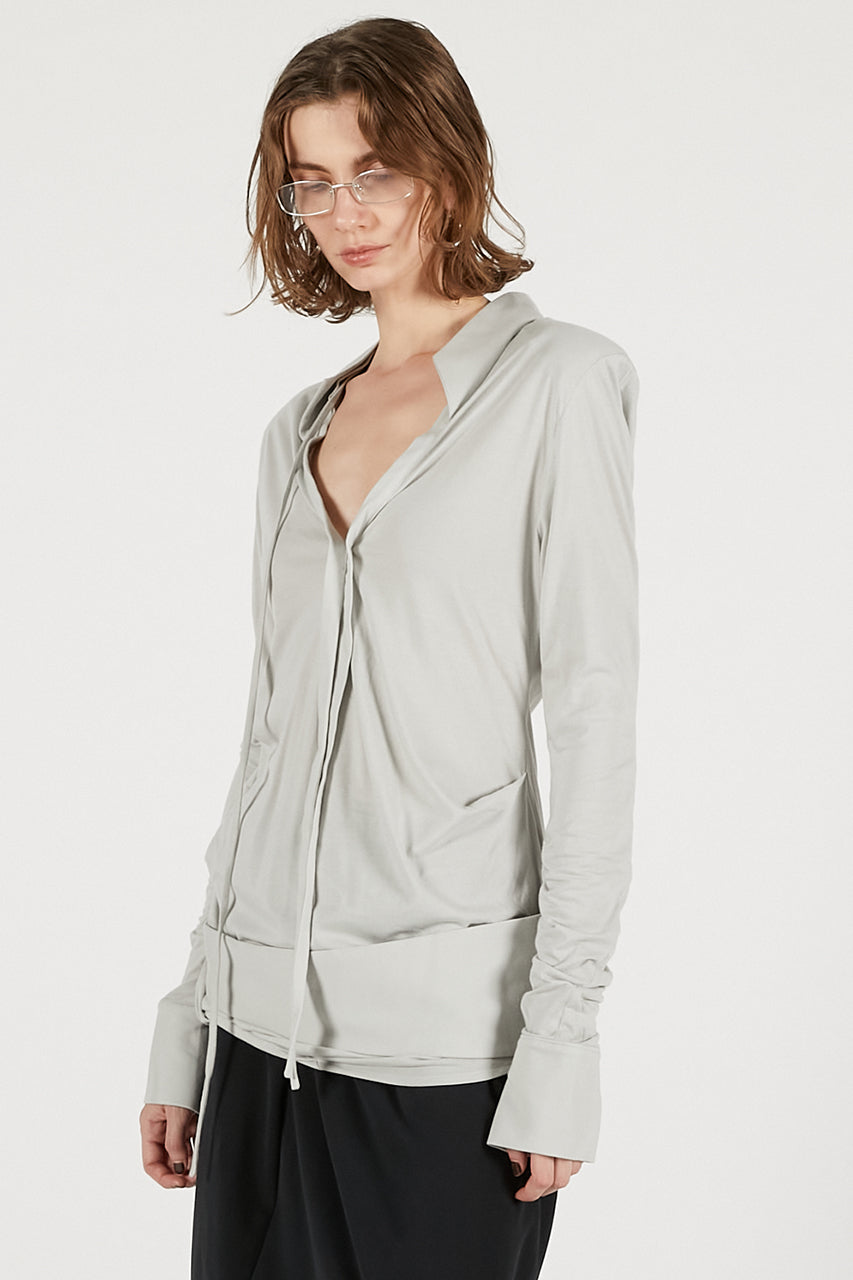 Valder Sage Shirt Dress