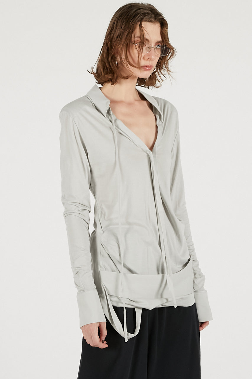 Valder Sage Shirt Dress