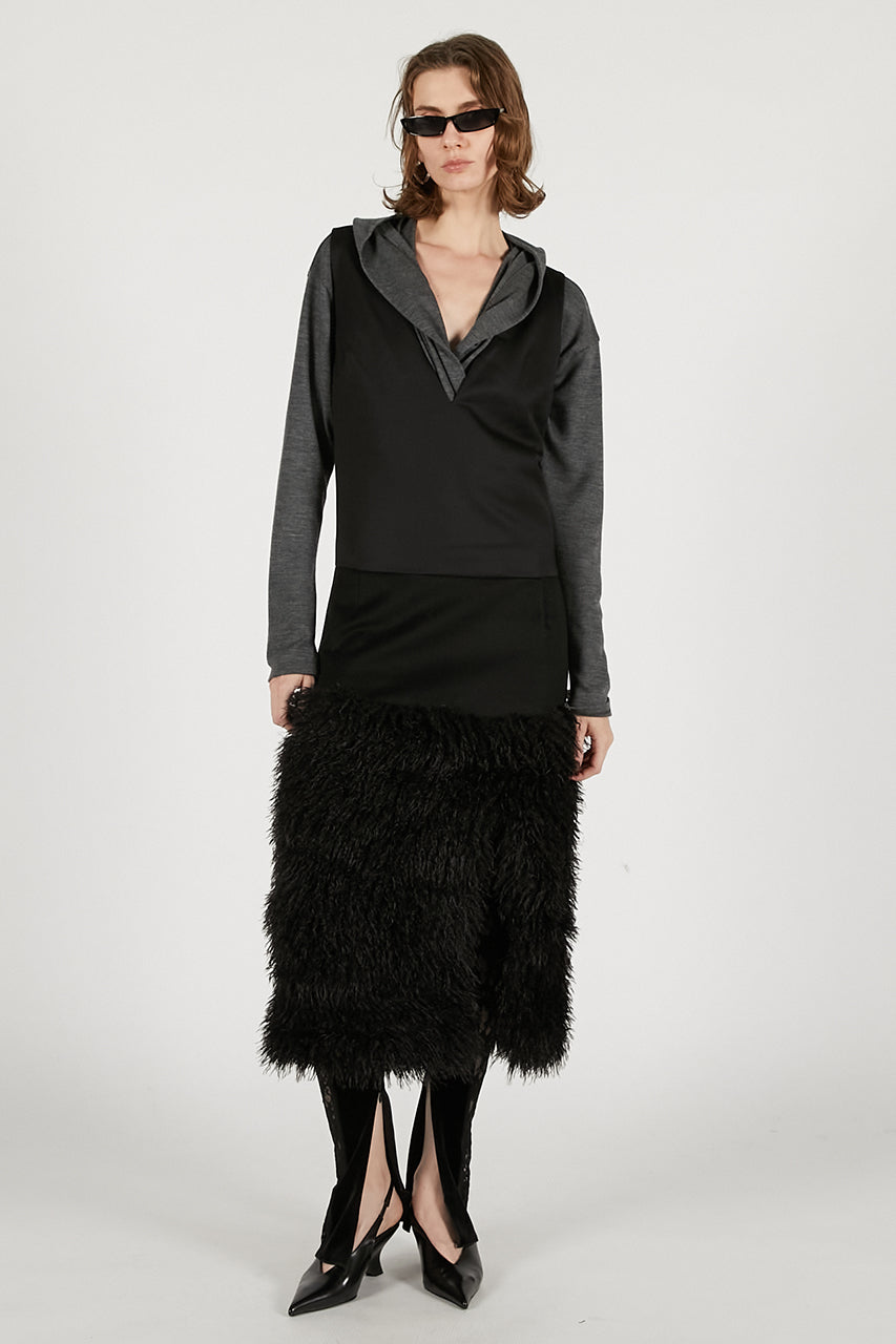 Block Dress Black
