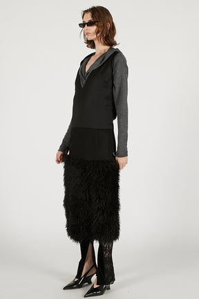 Block Dress Black