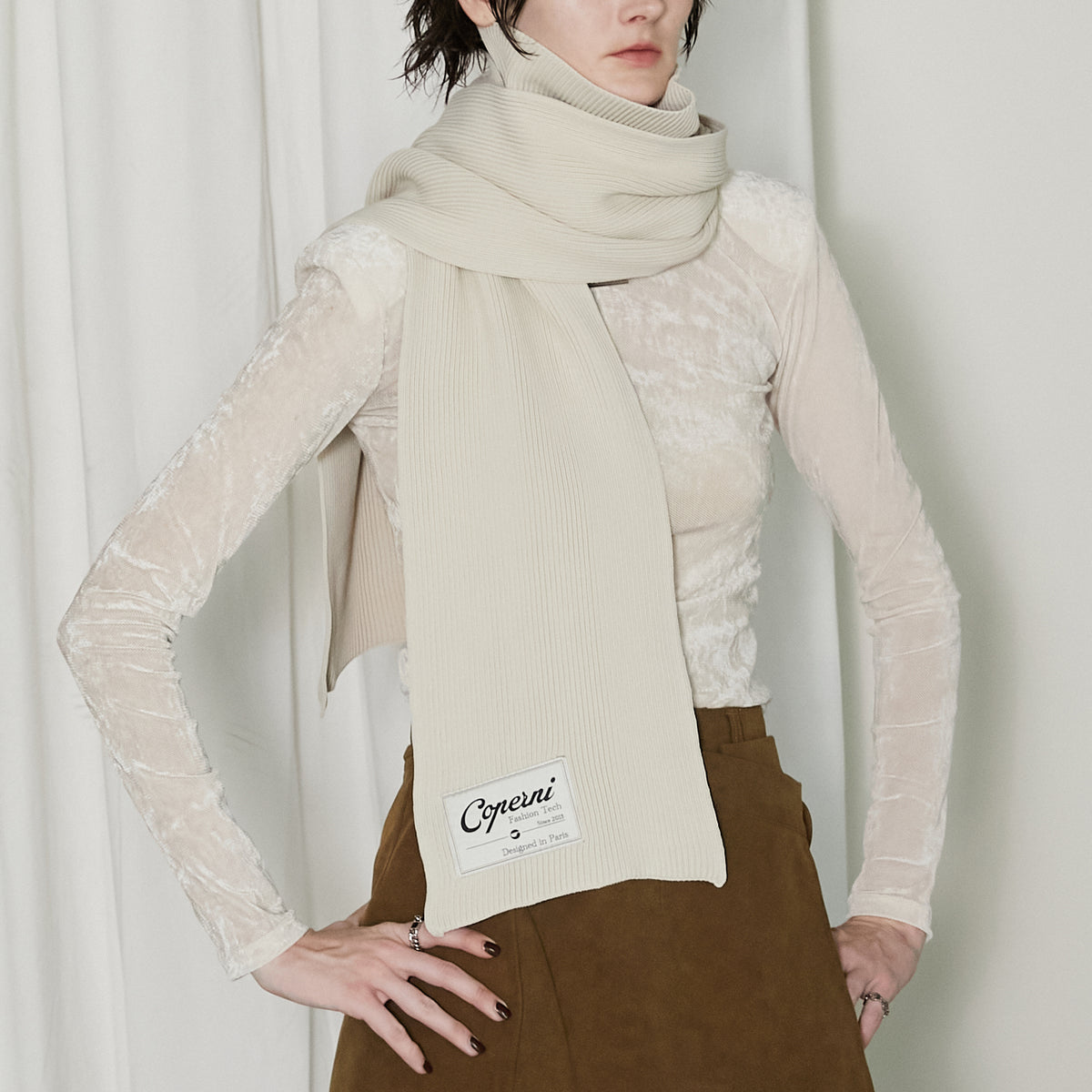 Knitted Collar Scarf - SALE