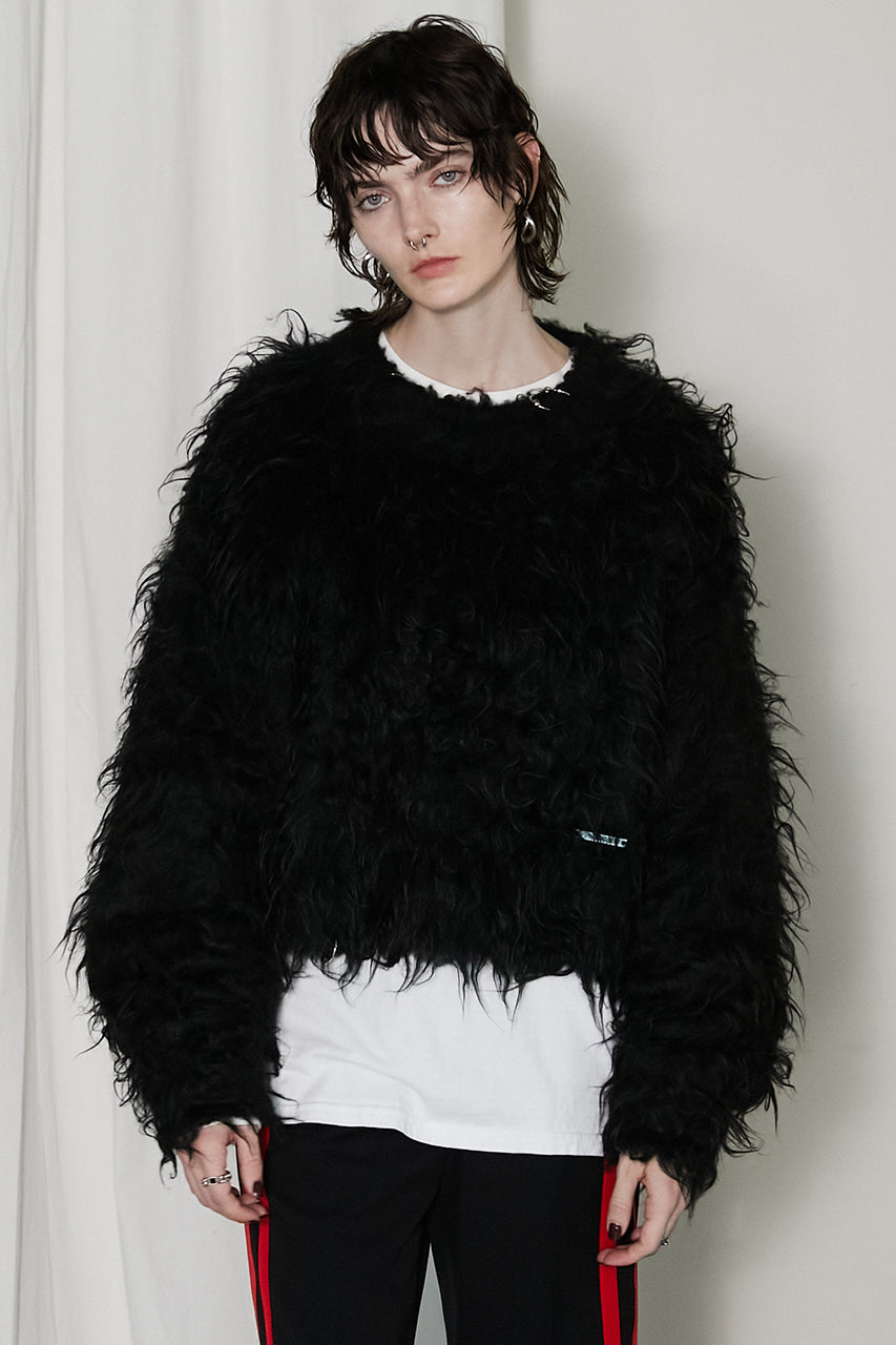 最先端 Shaggy Piercing Knit SALE - トップス