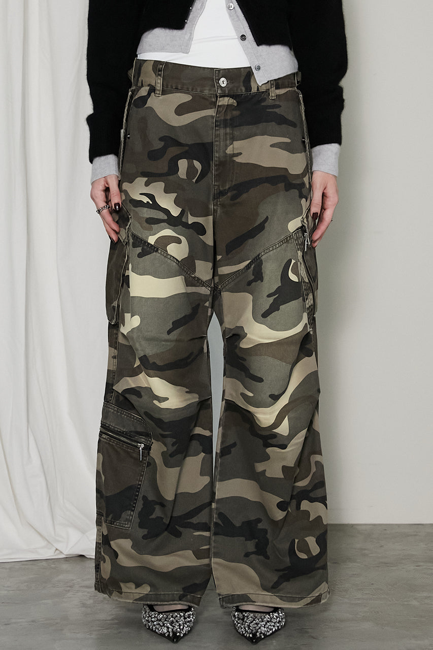 CAMO Zip Cargo Pants