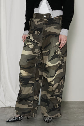 CAMO Zip Cargo Pants