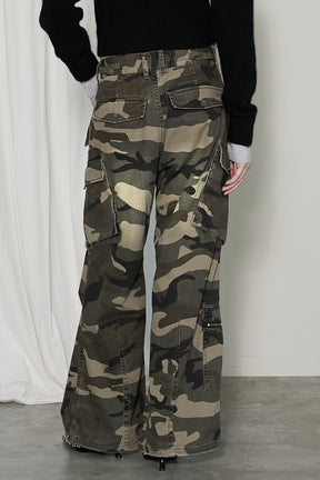 CAMO Zip Cargo Pants