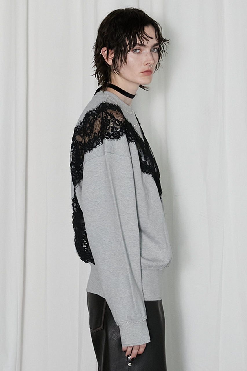 【24WINTER PRE ORDER】Lace Sweatshirt