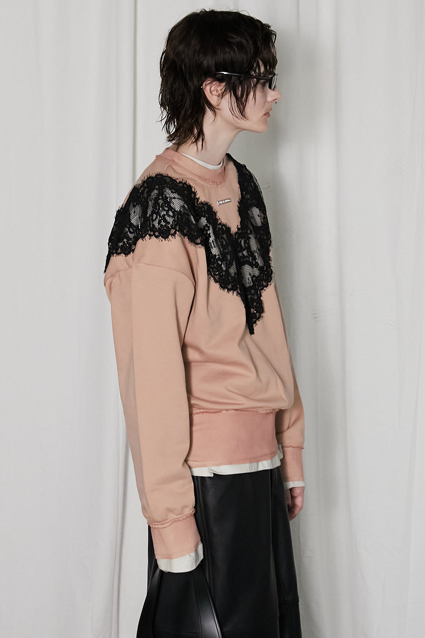 【24WINTER PRE ORDER】Lace Sweatshirt