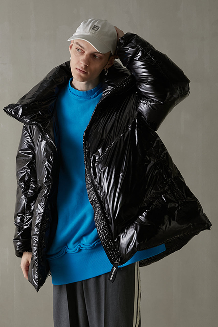 Glossy Over Down Jacket