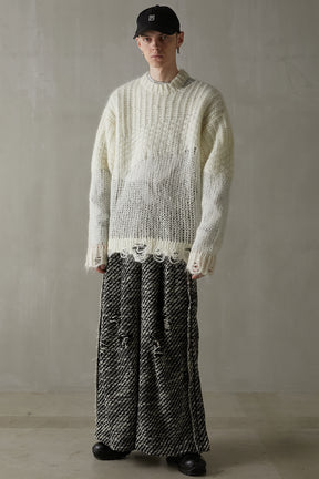 Mohair Mesh Pullover