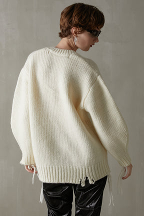 [Weboff Part number] Roving Knit Pullover