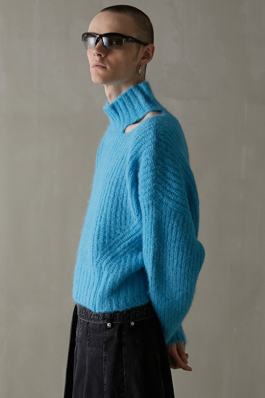 [Weboff Part number] Shaggy Slit Knit