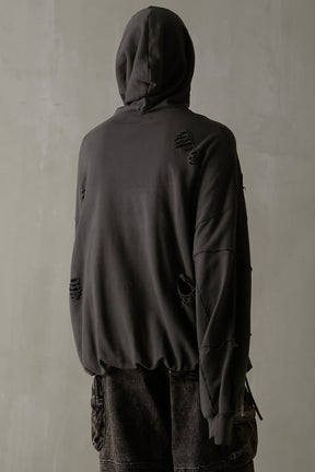 【SALE】FAITH Damaged Hoodie