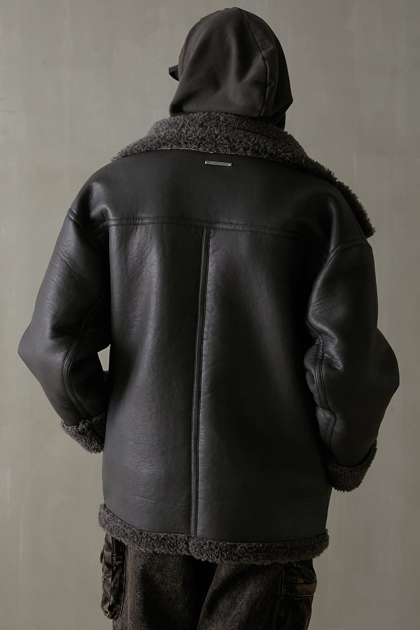 [Web Off Part number] Vegan Mouton Blouson