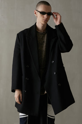 Super 130 Tailored Jacket Coat