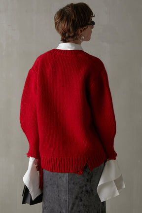 【SALE】Roving Knit Pullover