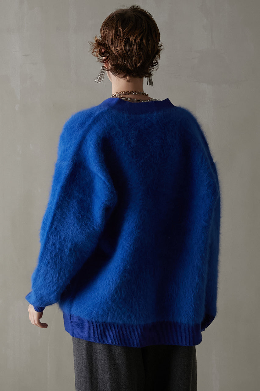 ロンTCU/CO×PE DOUBLE FACE KNIT PULLOVER