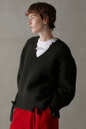 [Weboff Part number] Roving Knit Pullover