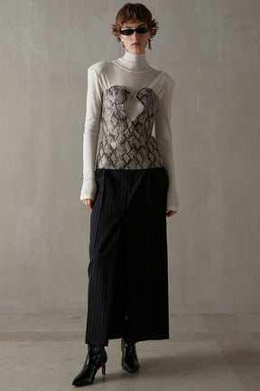 【SALE】Tailored Maxi Skirt