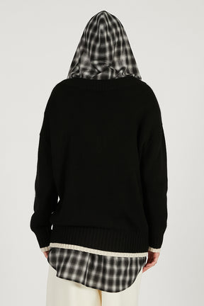 Angora Wool V-Neck Knit - 2025 WINTER