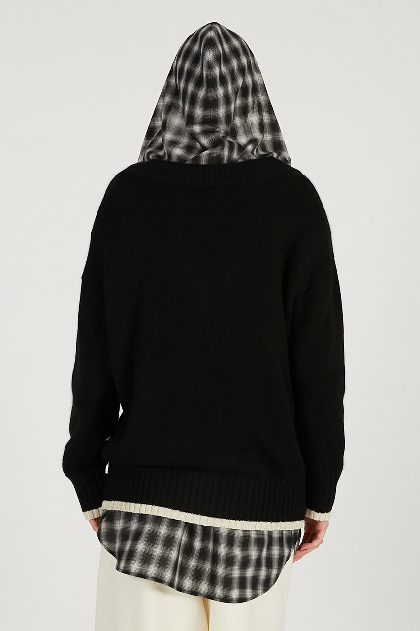 Angora Wool V-Neck Knit - 2025 WINTER