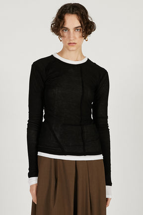 투명한 프레이즈 레이어 상단