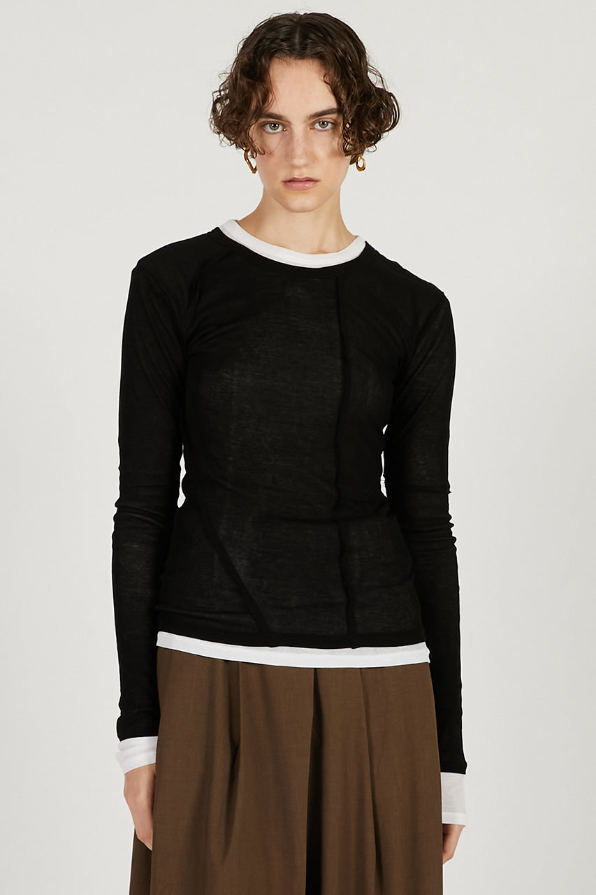 투명한 프레이즈 레이어 상단