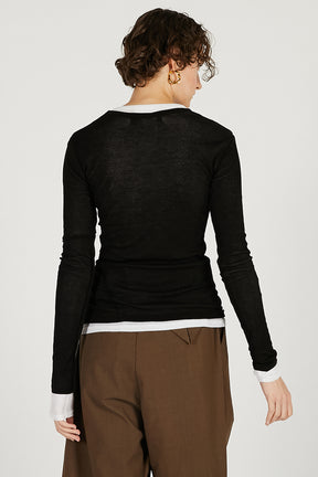 투명한 프레이즈 레이어 상단