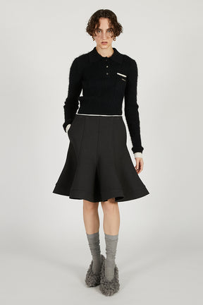 Fluffy Knit Polo - 2025 WINTER