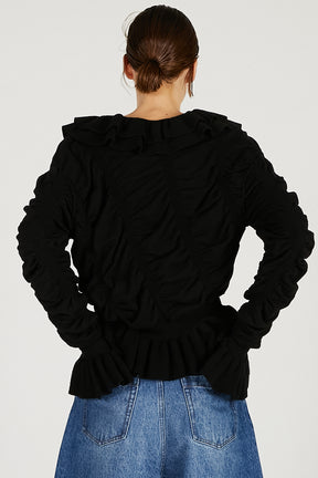 Sharling Ruffled Knit - 2025 WINTER