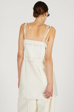 Pintuck Slip Mini Dress - 2026 SPRING