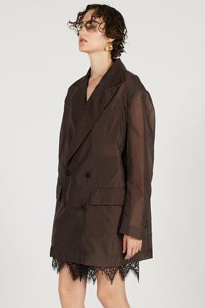 Sheer Oversized Jacket - 2026 SPRING