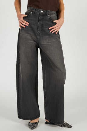 Tulle Skirt Layered Denim - 2026 SPRING