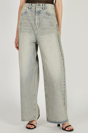 Tulle Skirt Layered Denim - 2026 SPRING