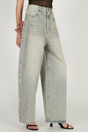 Tulle Skirt Layered Denim - 2026 SPRING